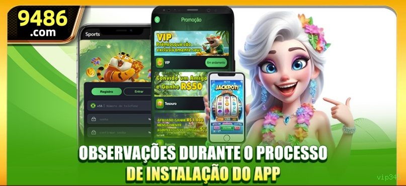 Bônus boas-vindas vip345 R$100