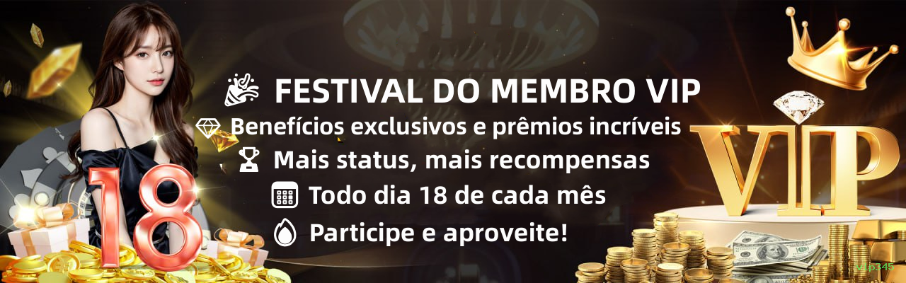 Bônus exclusivos membros VIP vip345